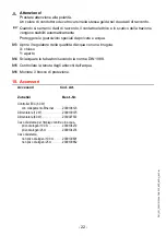 Preview for 22 page of Franke 2000101094 Installation And Operating Instructions Manual