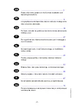 Preview for 2 page of Franke 2000101100 Installation And Operating Instructions Manual