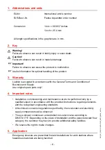 Preview for 4 page of Franke 2000101100 Installation And Operating Instructions Manual