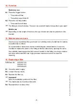 Preview for 8 page of Franke 2000101100 Installation And Operating Instructions Manual