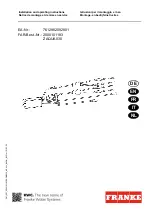 Preview for 1 page of Franke 2000101183 Installation And Operating Instructions Manual