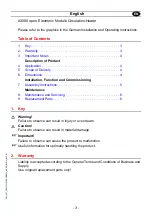 Preview for 3 page of Franke 2000101183 Installation And Operating Instructions Manual