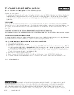 Preview for 10 page of Franke 2000102904 Installation Manual