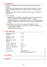 Preview for 12 page of Franke 2000103380 Installation And Operating Instructions Manual