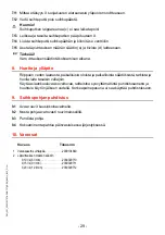 Preview for 29 page of Franke 2000103757 Installation And Operating Instructions Manual