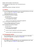 Preview for 57 page of Franke 2000103800 Installation And Operating Instructions Manual