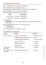 Preview for 62 page of Franke 2000103800 Installation And Operating Instructions Manual