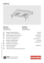 Franke 2000108804 Installation And Operating Instructions Manual preview