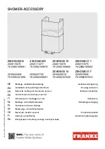 Franke 2000111076 Installation And Operating Instructions Manual preview