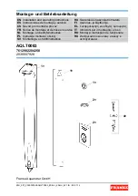 Preview for 1 page of Franke 2030007928 Installation And Operating Instructions Manual