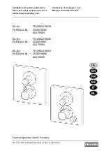 Franke 2030018562 Installation And Operating Instructions Manual предпросмотр