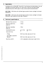 Preview for 5 page of Franke 2030018562 Installation And Operating Instructions Manual