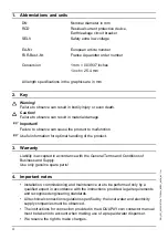 Preview for 4 page of Franke 2030019735 Installation And Operating Instructions Manual