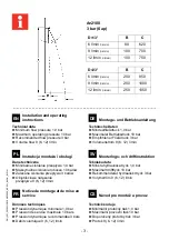 Preview for 3 page of Franke 2030021283 Installation And Operating Instructions Manual