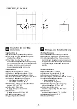 Preview for 6 page of Franke 2030033385 Installation And Operating Instructions Manual