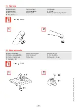 Preview for 28 page of Franke 2030033385 Installation And Operating Instructions Manual