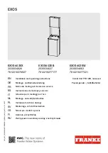 Preview for 1 page of Franke 2030034626 Installation And Operating Instructions Manual