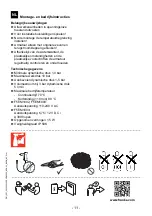 Preview for 11 page of Franke 2030035328 Installation And Operating Instructions Manual