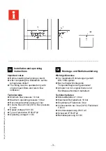 Preview for 3 page of Franke 2030036620 Installation And Operating Instructions Manual