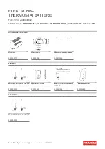 Preview for 3 page of Franke 2030038681 Nstallation And Operating Instructions
