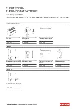 Предварительный просмотр 3 страницы Franke 2030038681 Nstallation And Operating Instructions