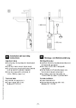 Preview for 5 page of Franke 2030039038 Installation And Operating Instructions Manual