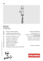 Preview for 1 page of Franke 2030039404 Installation And Operating Instructions Manual