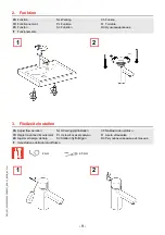 Предварительный просмотр 9 страницы Franke 2030039404 Installation And Operating Instructions Manual