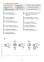 Предварительный просмотр 21 страницы Franke 2030039530 Installation And Operating Instructions Manual