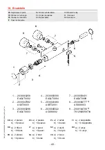 Предварительный просмотр 43 страницы Franke 2030039542 Installation And Operating Instructions Manual