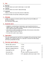 Preview for 4 page of Franke 2030040074 Installation And Operating Instructions Manual