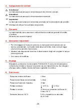 Preview for 28 page of Franke 2030040074 Installation And Operating Instructions Manual