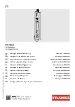 Franke 2030056544 Installation And Operating Instructions Manual preview