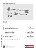 Предварительный просмотр 1 страницы Franke 2030057065 Installation And Operating Instructions Manual