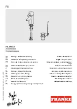 Preview for 1 page of Franke 2030066468 Installation And Operating Instructions Manual