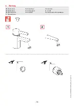 Предварительный просмотр 12 страницы Franke 2030066468 Installation And Operating Instructions Manual