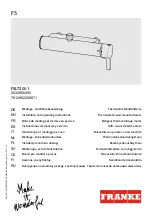 Franke 2030066495 Installation And Operating Instructions Manual preview