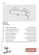 Preview for 1 page of Franke 2030066497 Installation And Operating Instructions Manual