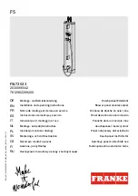 Preview for 1 page of Franke 2030066542 Installation And Operating Instructions Manual