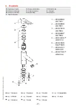 Предварительный просмотр 21 страницы Franke 2030066749 Installation And Operating Instructions Manual