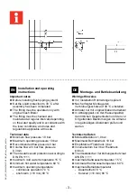 Preview for 3 page of Franke 2030067801 Installation And Operating Instructions Manual