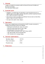 Preview for 4 page of Franke 2030068513 Installation And Operating Instructions Manual