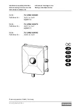 Preview for 1 page of Franke 2608 34 34-R Installation And Operating Instructions Manual