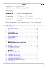 Preview for 3 page of Franke 4089 36 24 Installation And Operating Instructions Manual