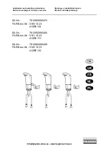 Preview for 1 page of Franke 5180 10 23 Installation And Operating Instructions Manual