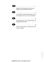 Preview for 2 page of Franke 5180 10 23 Installation And Operating Instructions Manual