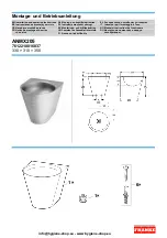 Preview for 1 page of Franke 7612210016837 Installation And Operating Instructions