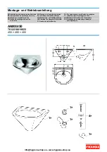 Franke 7612210019623 Installation And Operating Instructions preview