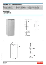 Franke 7612210067341 Installation And Operating Instructions Manual preview