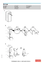 Предварительный просмотр 2 страницы Franke 7612210070105 Installation And Operating Instructions Manual